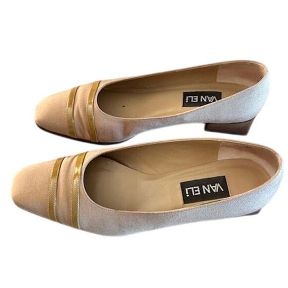 VANELI Celinda Low Heel Pumps Taupe 8.5 M - Picture 4 of 10